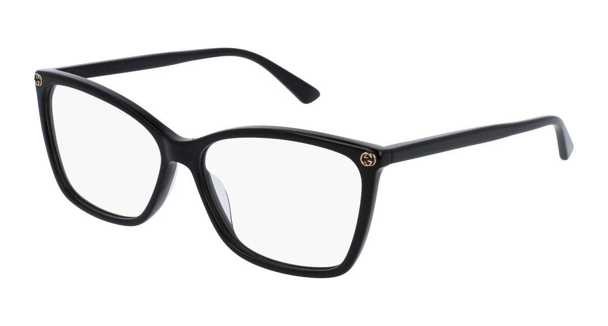 Gucci Eyeglasses GG0025O 001 Black