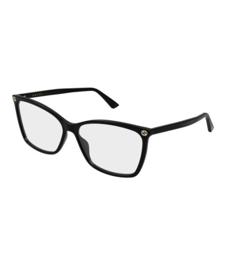 Gucci Eyeglasses GG0025O 008 Black