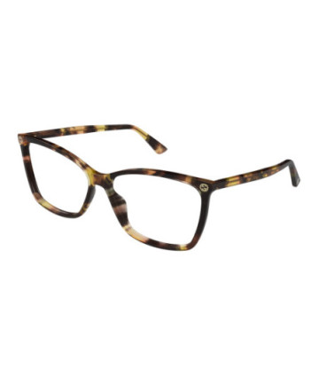 Gucci Eyeglasses GG0025O 014 Havana