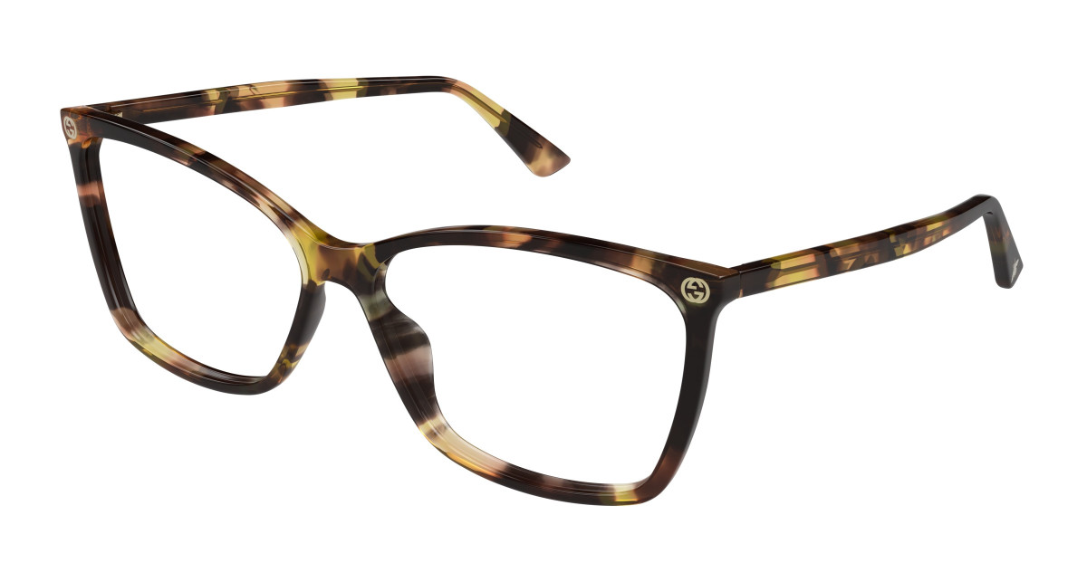 Gucci Eyeglasses GG0025O 014 Havana