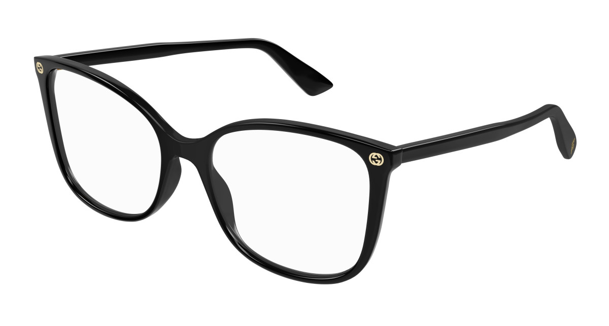 Gucci Eyeglasses GG0026O 001 Black