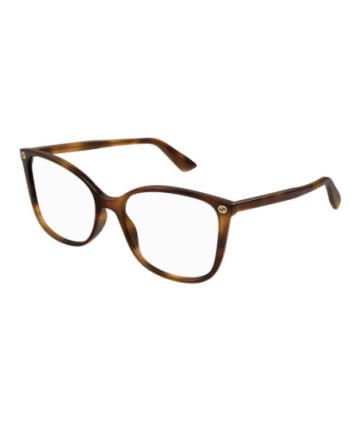 Gucci Eyeglasses GG0026O 002 Havana