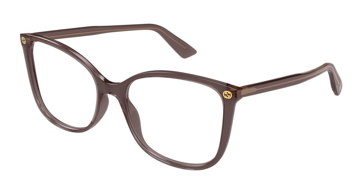 Gucci Eyeglasses GG0026O 019 Brown