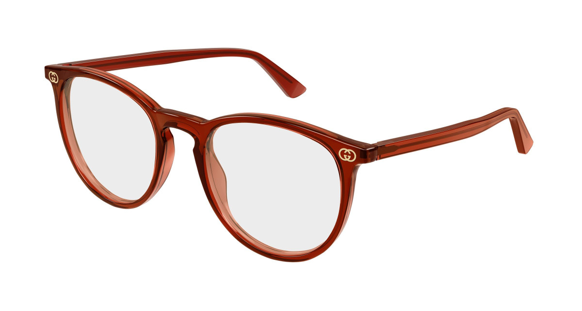 Gucci Eyeglasses GG0027O 013 Burgundy