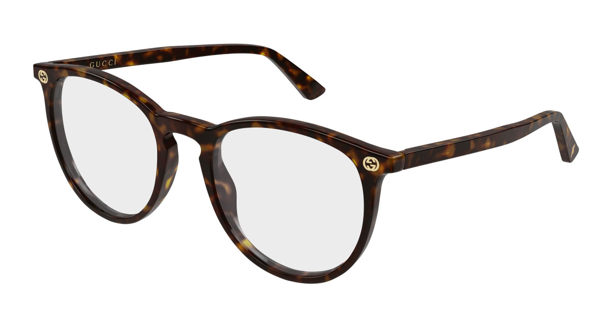Gucci Eyeglasses GG0027O 016 Havana
