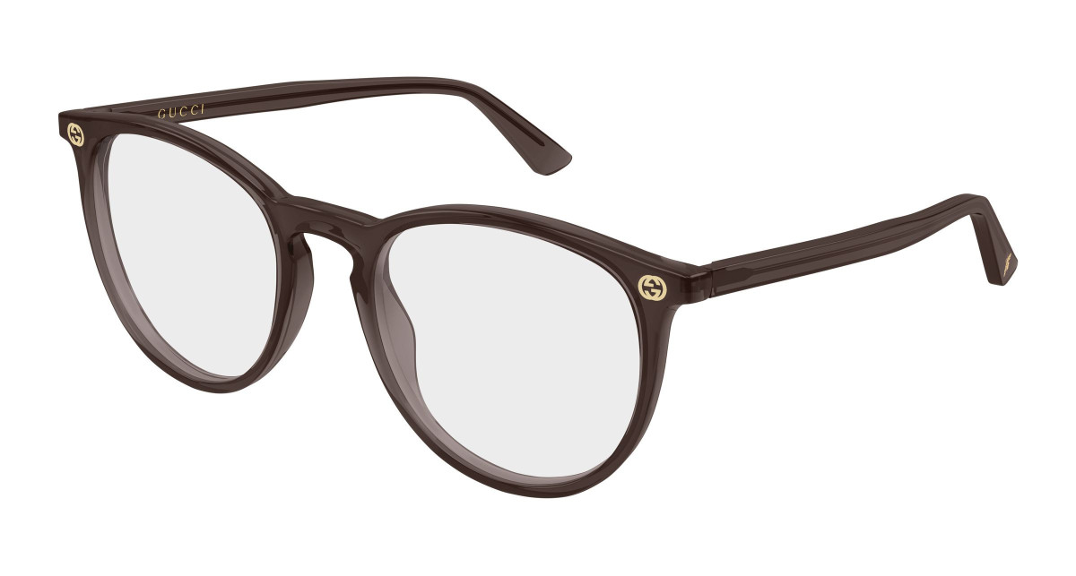 Gucci Eyeglasses GG0027O 017 Brown