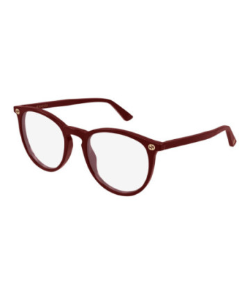 Gucci Eyeglasses GG0027O 021 Burgundy