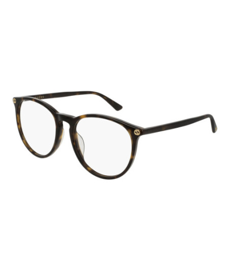 Gucci Eyeglasses GG0027OA 009 Havana