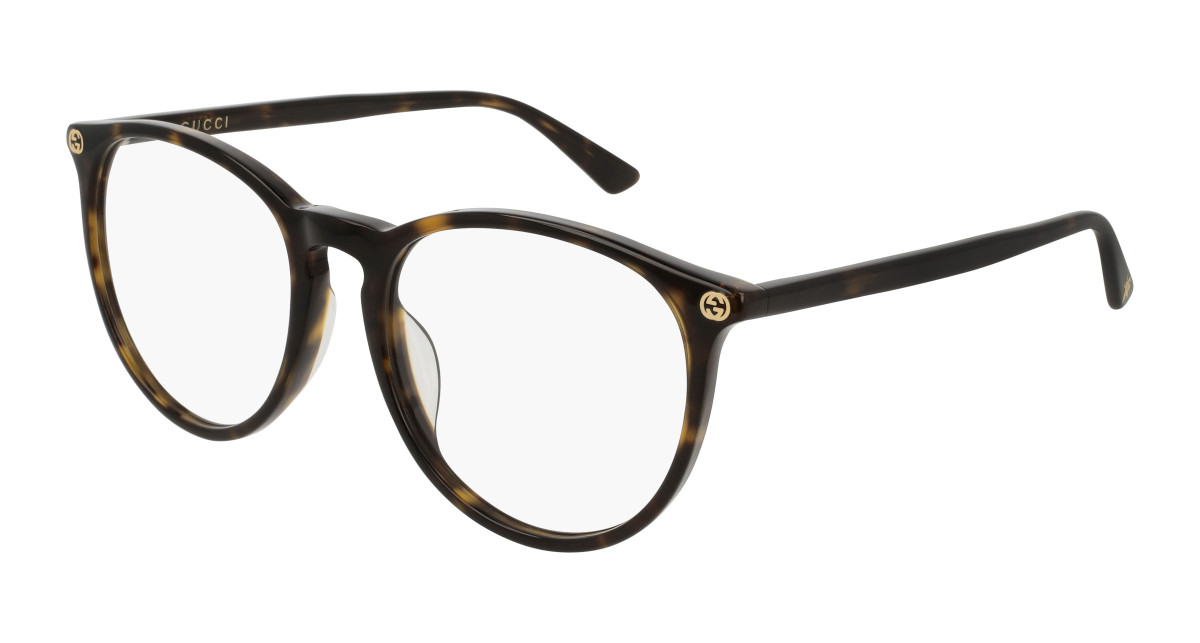 Gucci Eyeglasses GG0027OA 009 Havana
