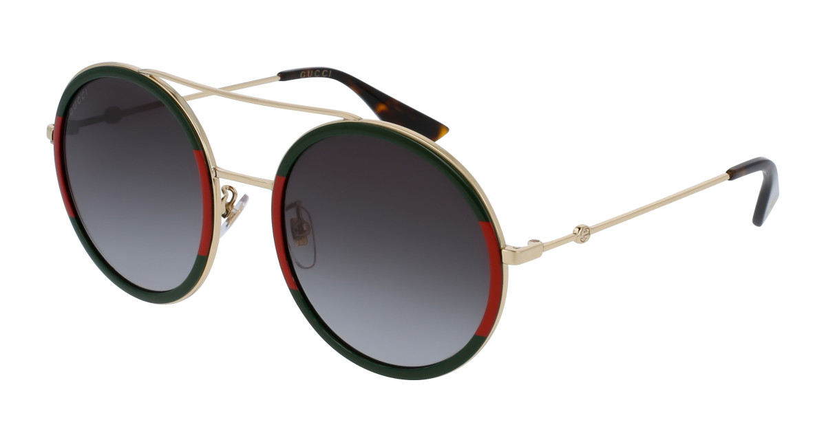 Gucci Sunglasses GG0061S 003 Gold