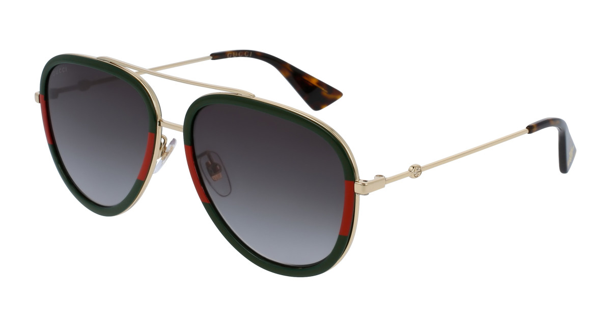 Gucci Sunglasses GG0062S 003 Gold