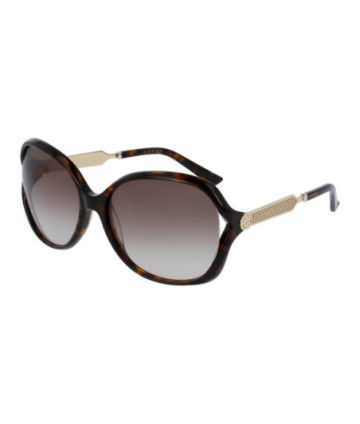 Gucci Sunglasses GG0076S 003 Havana