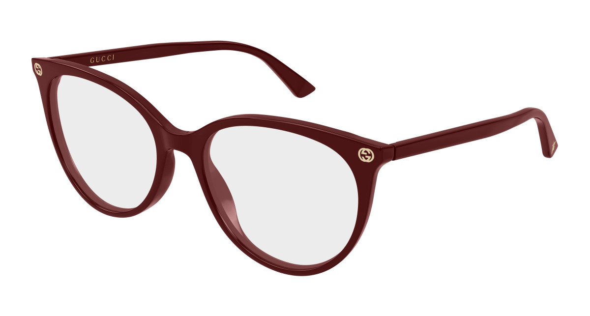 Gucci Eyeglasses GG0093O 010 Burgundy