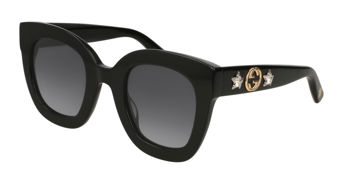 Gucci Sunglasses GG0208S 001 Black