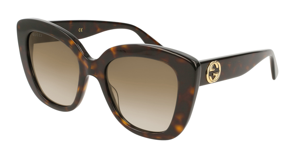 Gucci Sunglasses GG0327S 002 Havana