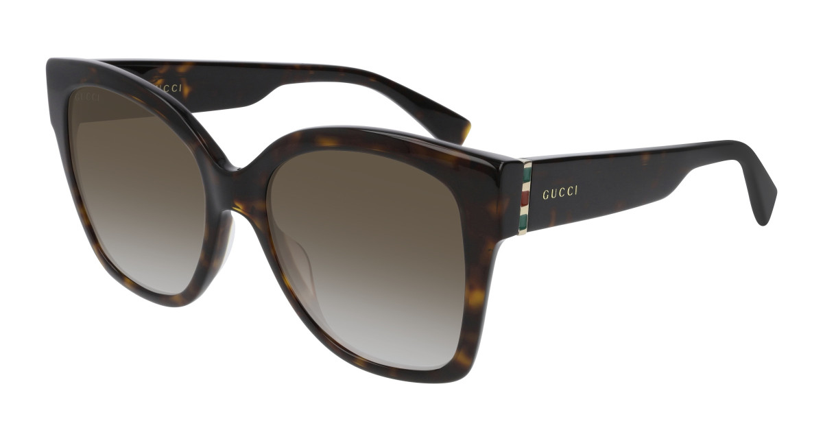 Gucci Sunglasses GG0459S 002 Havana