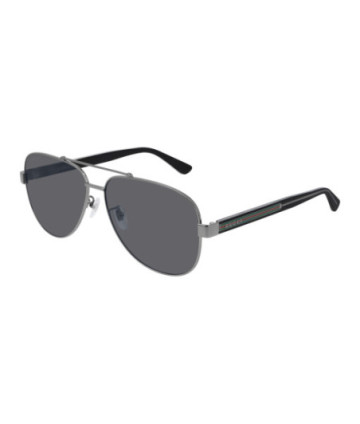 Gucci Sunglasses GG0528S 007 Ruthenium