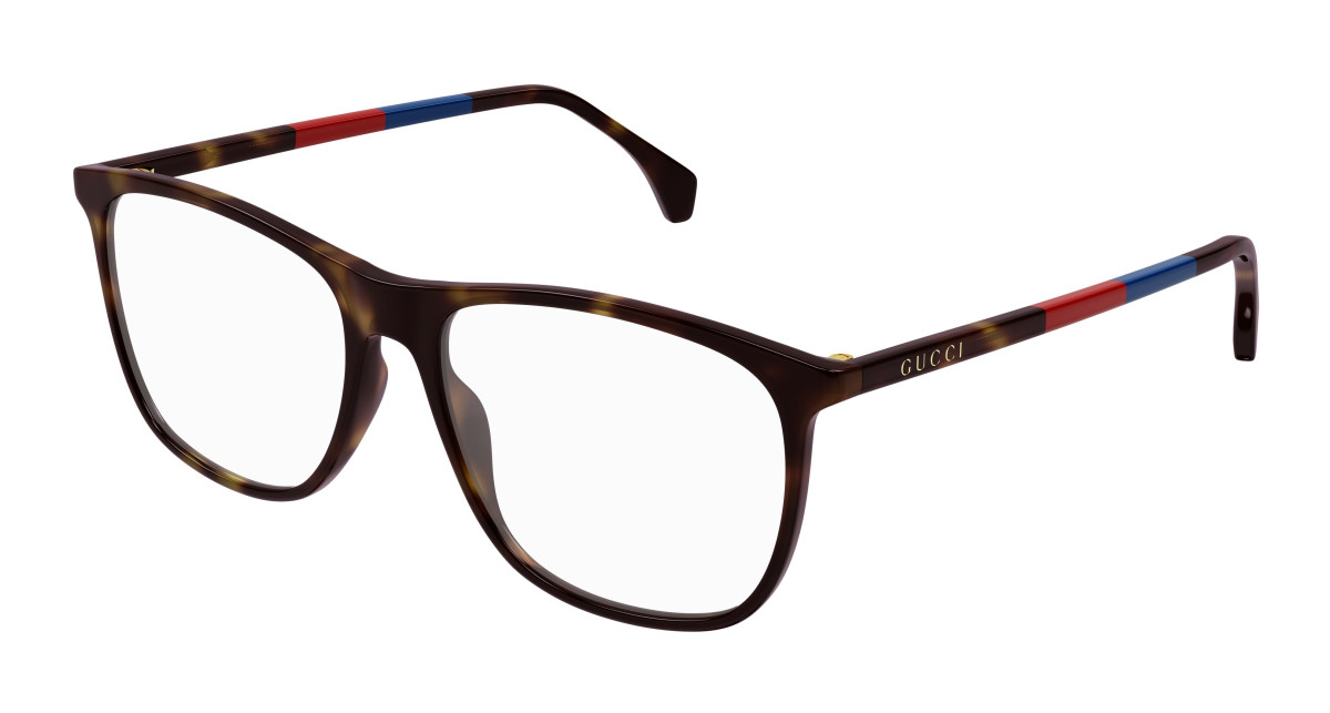 Gucci Eyeglasses GG0554O 010 Havana