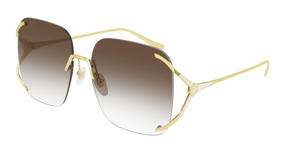 Gucci Sunglasses GG0646S 002 Gold