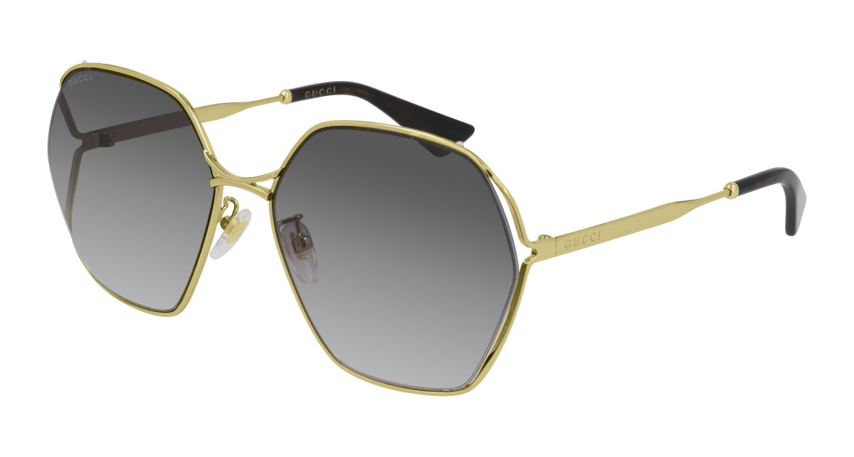 Gucci Sunglasses GG0818SA 001 Gold