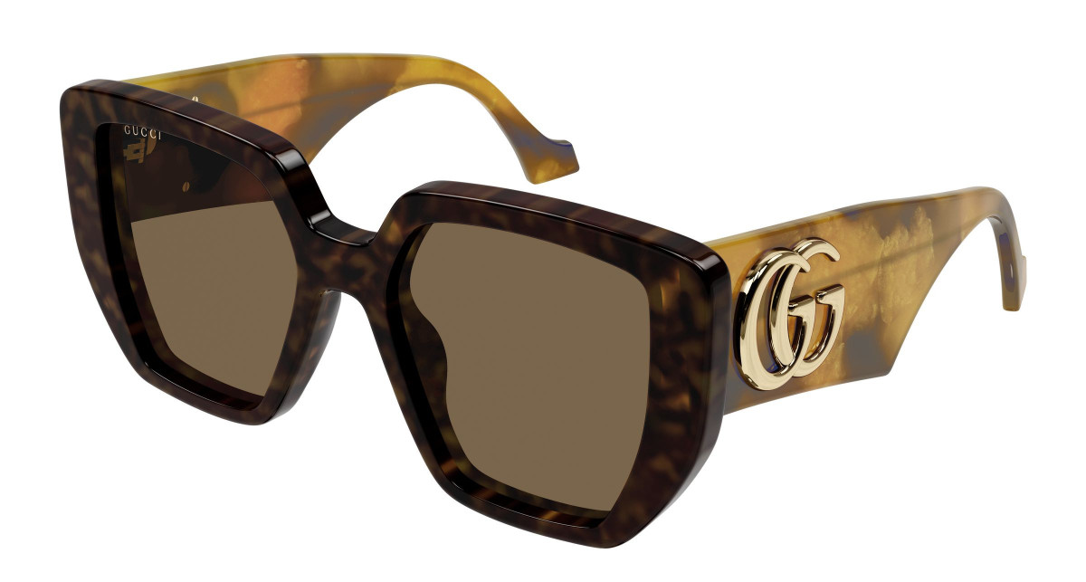Gucci Sunglasses GG0956S 012 Havana