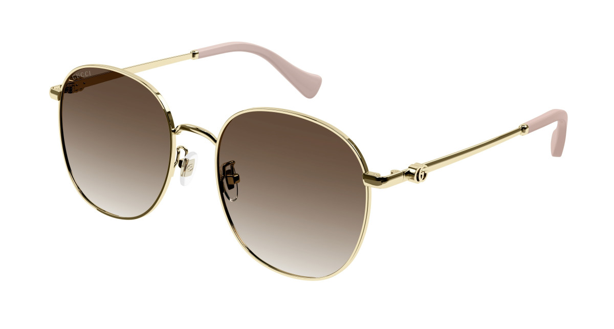 Gucci Sunglasses GG1142SA 002 Gold