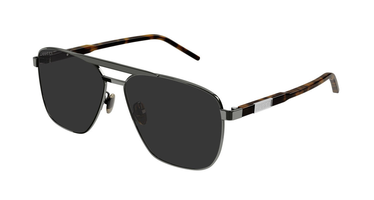 Gucci Sunglasses GG1164S 001 Ruthenium
