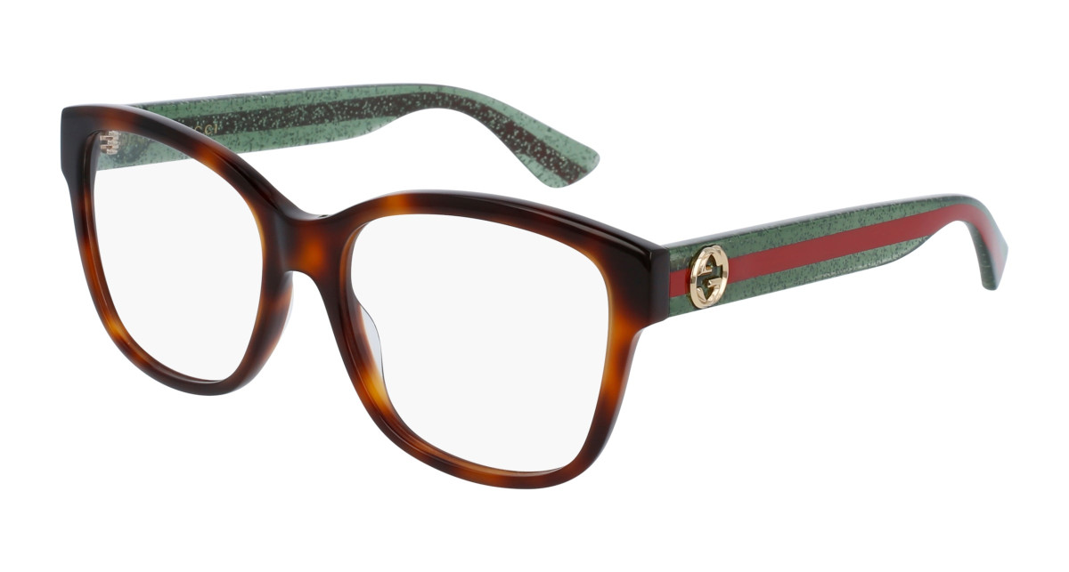 Gucci Eyeglasses GG0038ON 002 Havana
