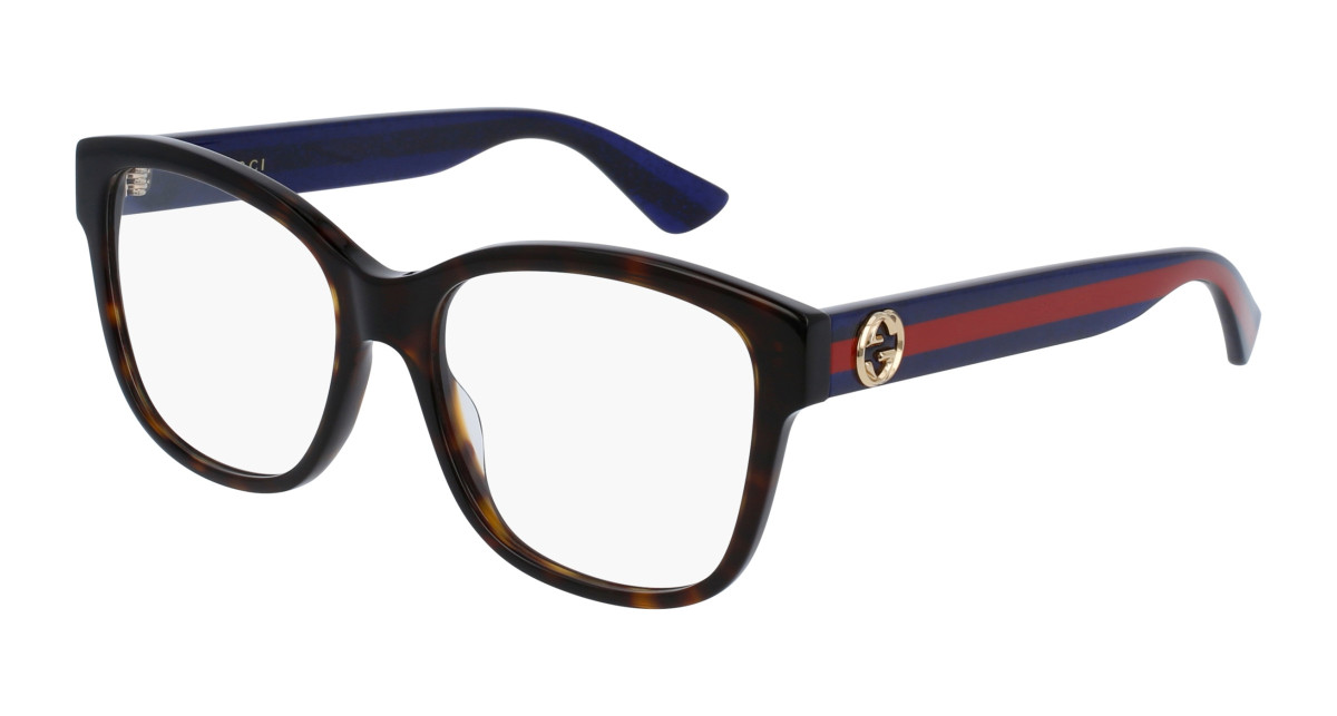Gucci Eyeglasses GG0038ON 003 Havana