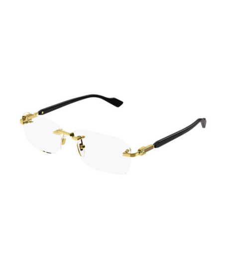 Gucci Eyeglasses GG1221O 001 Gold