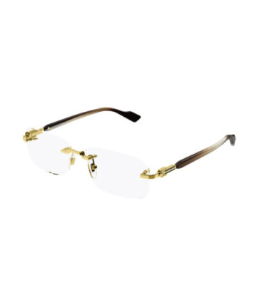 Gucci Eyeglasses GG1221O 002 Gold