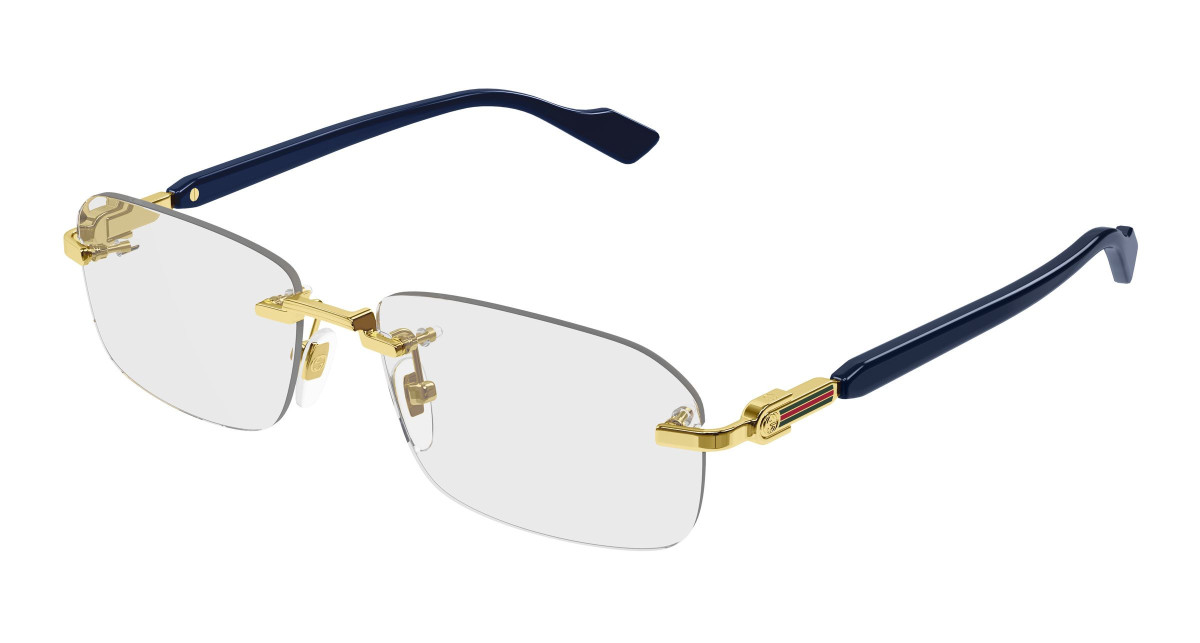 Gucci Eyeglasses GG1221O 004 Gold
