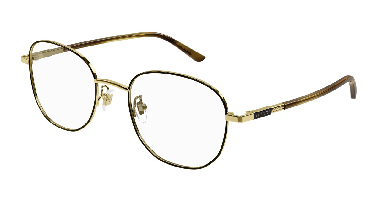 Gucci Eyeglasses GG1352O 003 Gold