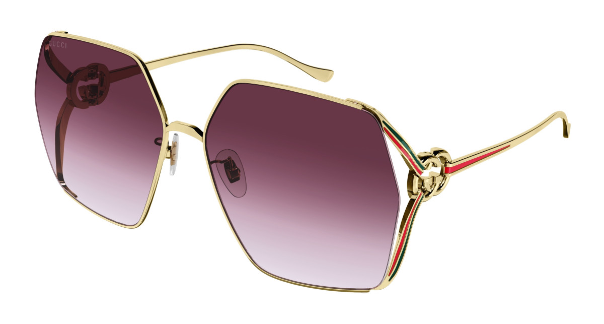 Gucci Sunglasses GG1322SA 003 Gold