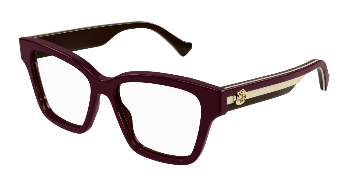 Gucci Eyeglasses GG1302O 005 Burgundy