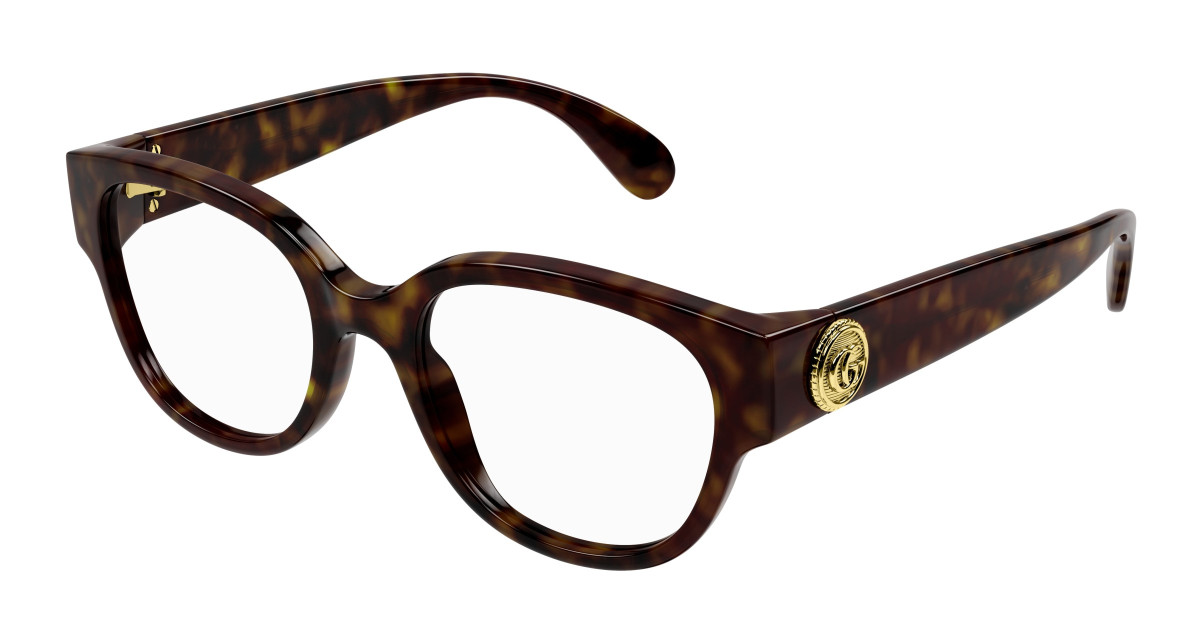 Gucci Eyeglasses GG1411O 005 Havana