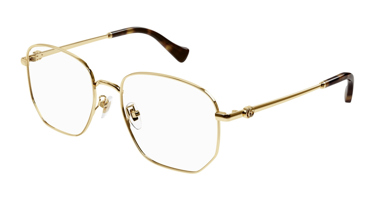 Gucci Eyeglasses GG1420OK 001 Gold