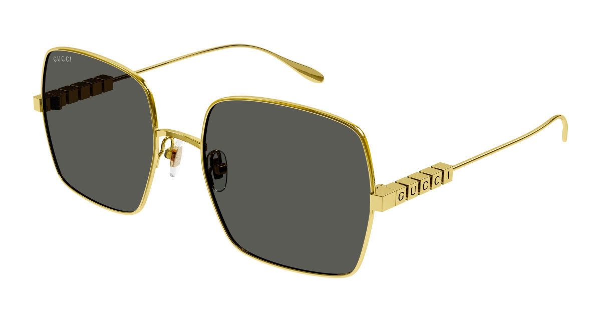 Gucci Sunglasses GG1434S 001 Gold