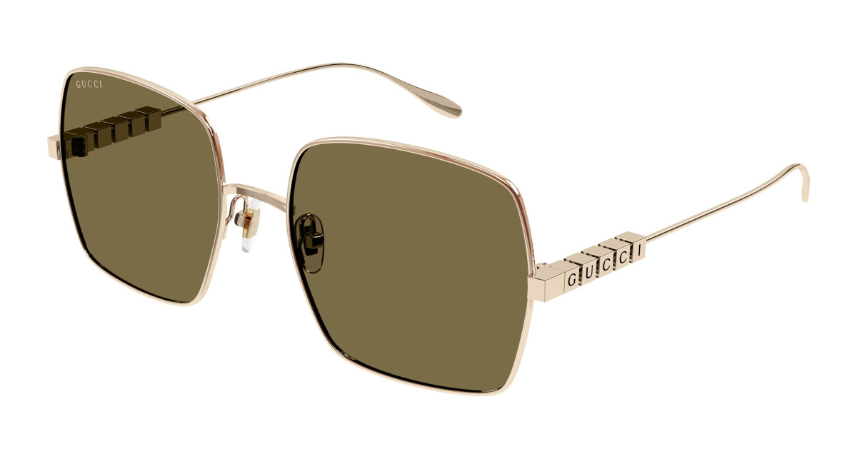 Gucci Sunglasses GG1434S 002 Gold