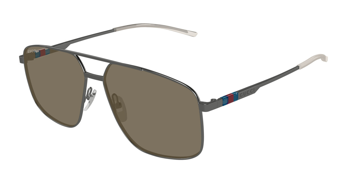 Gucci Sunglasses GG1676S 003 Ruthenium