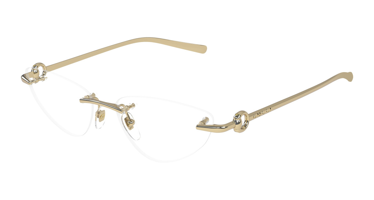 Gucci Eyeglasses GG1702O 002 Gold