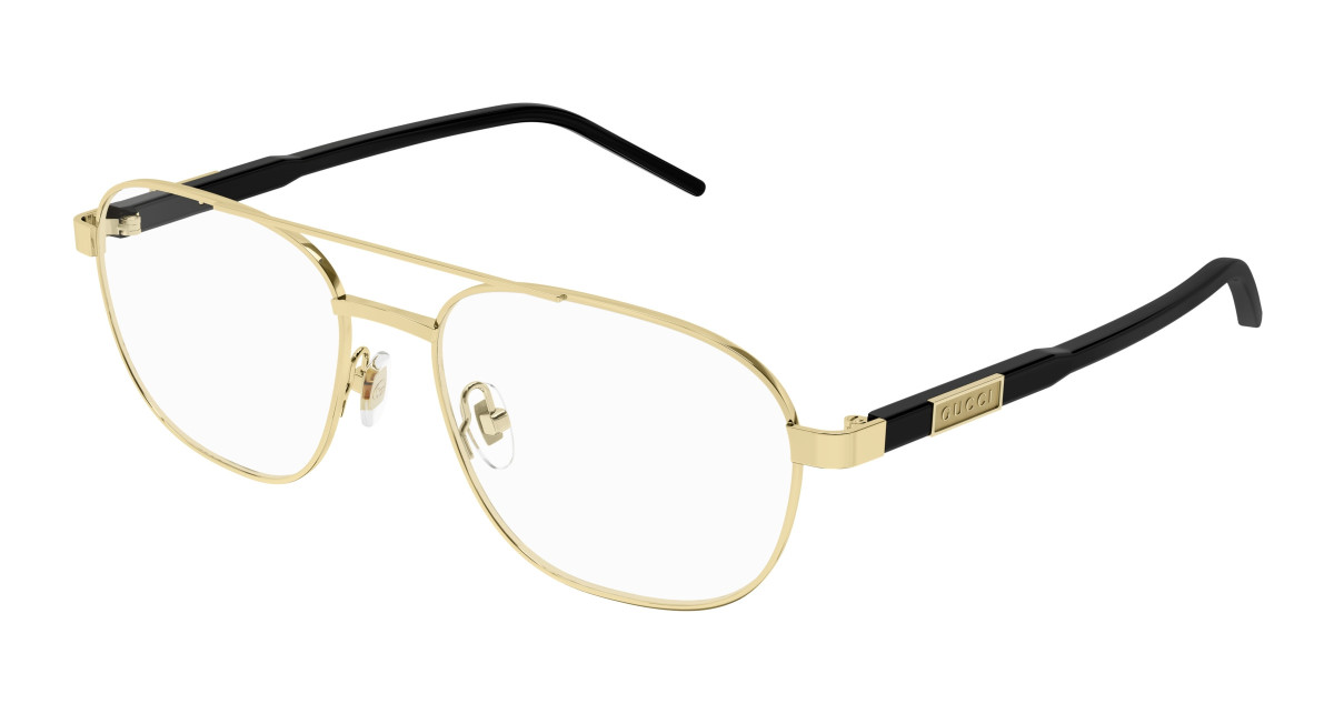 Gucci Eyeglasses GG1800O 001 Gold