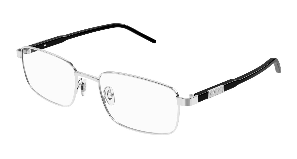 Gucci Eyeglasses GG1801O 001 Silver