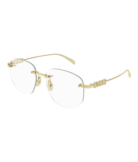 Gucci Eyeglasses GG1806O 001 Gold