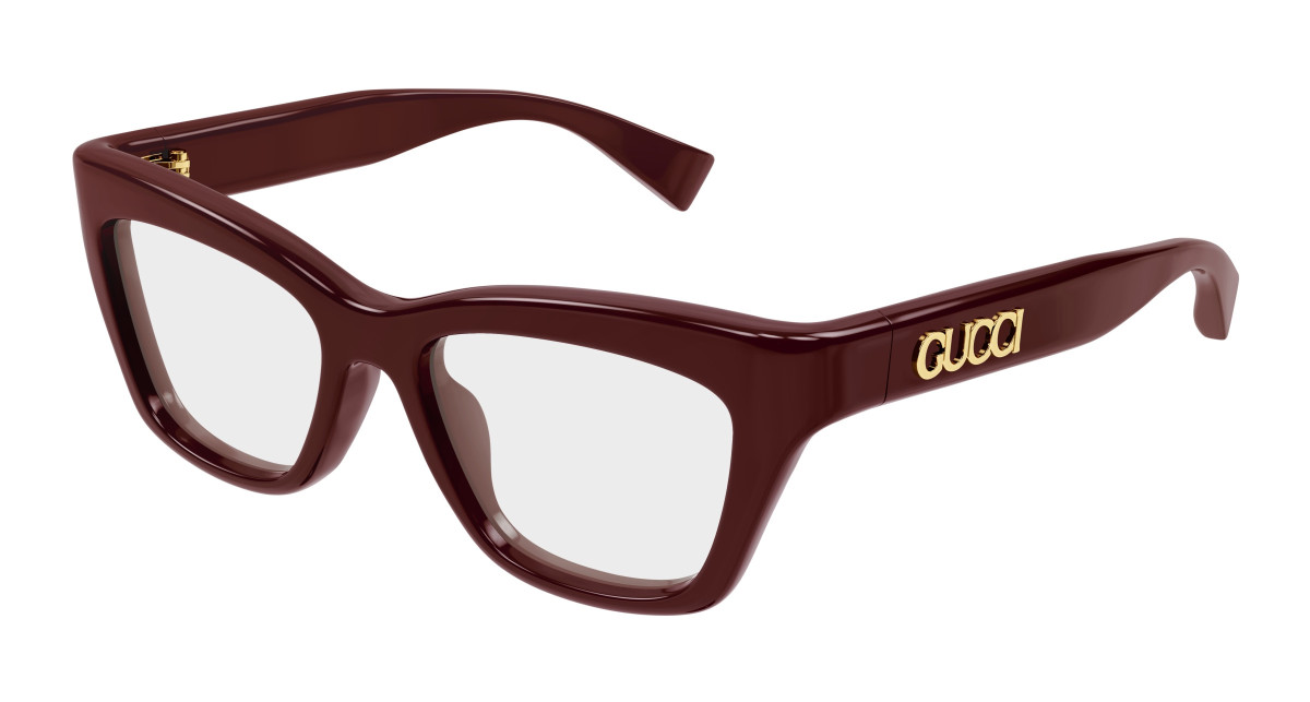Gucci Eyeglasses GG1810O 004 Burgundy