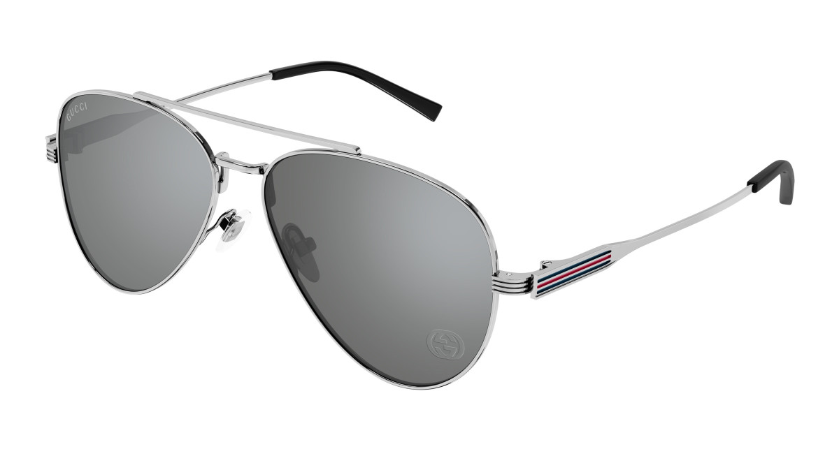 Gucci Sunglasses GG1874S 002 Ruthenium