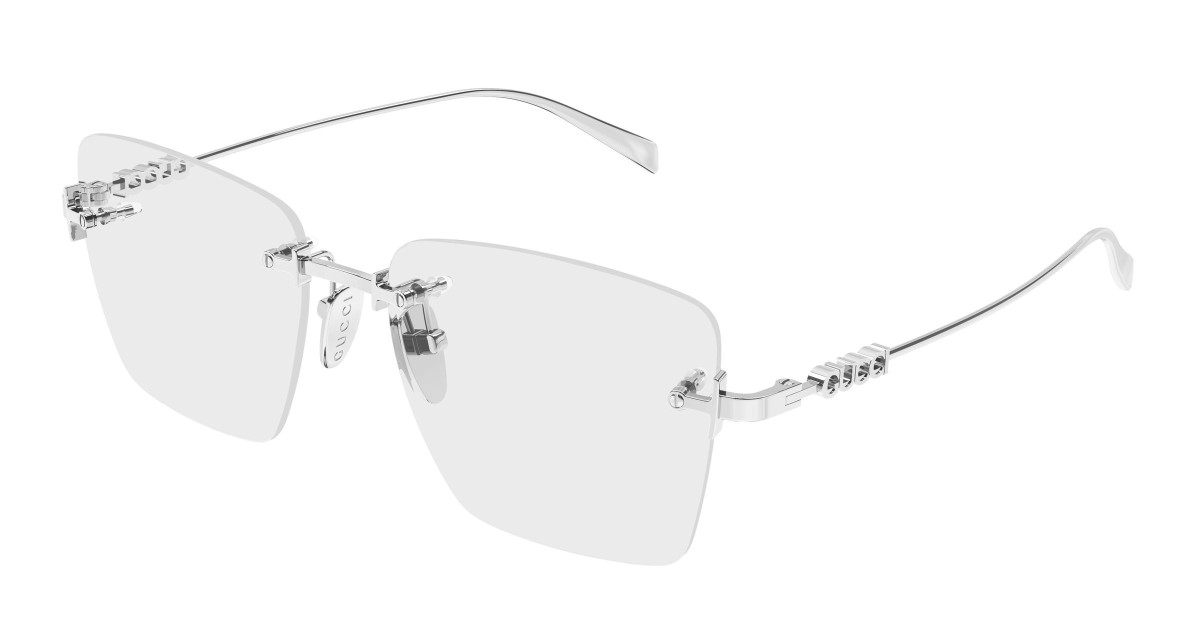 Gucci Eyeglasses GG1938O 002 Silver