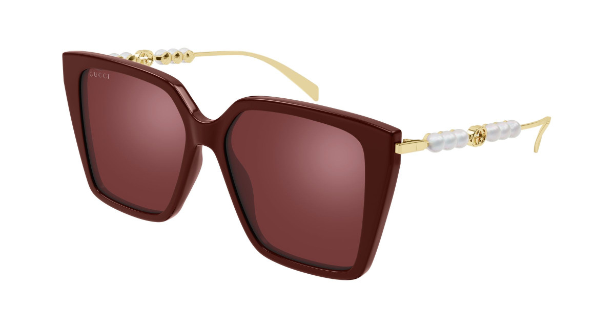Gucci Sunglasses GG1967S 004 Burgundy