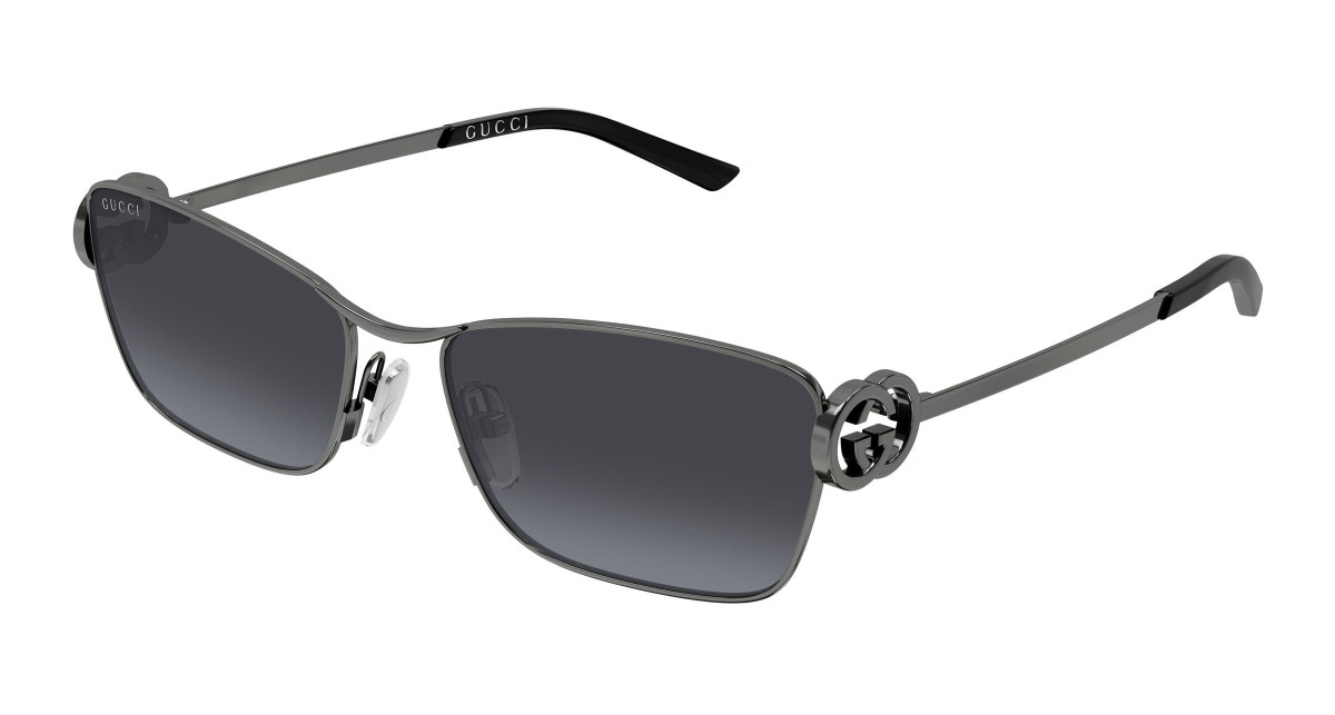 Gucci Sunglasses GG2045S 001 Ruthenium