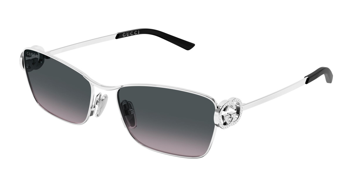 Gucci Sunglasses GG2045S 002 Silver